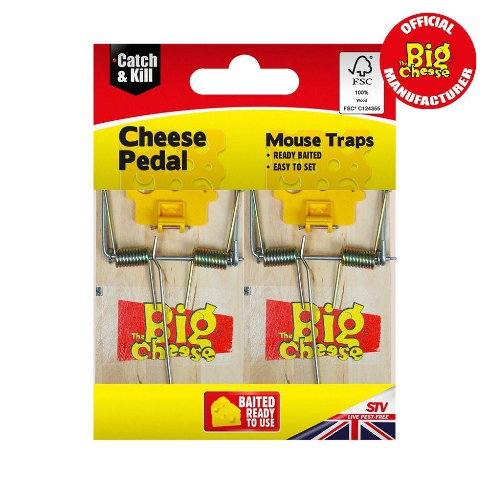 Big Cheese Wooden Mouse Trap Twinpack - North East Pet Shop Big Cheese