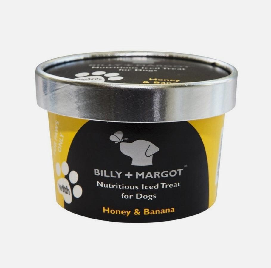 Billy And Margot Honey & Banana Ice Treat (Yelllow) 160ml - North East Pet Shop Billy & Margot