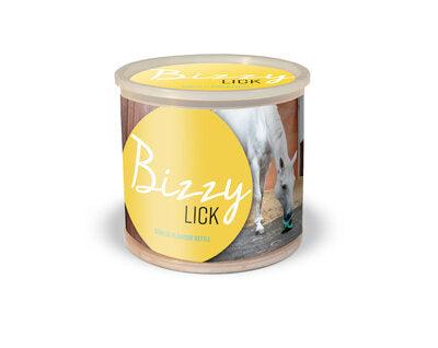 Bizzy Bites Horse Lick Toy Refill Garlic - North East Pet Shop Bizzy
