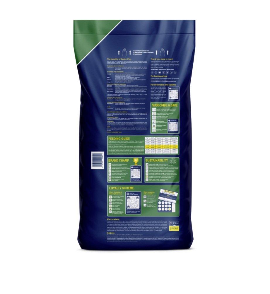 Blue Chip Senior Plus Balancer15KG - North East Pet Shop Blue Chip