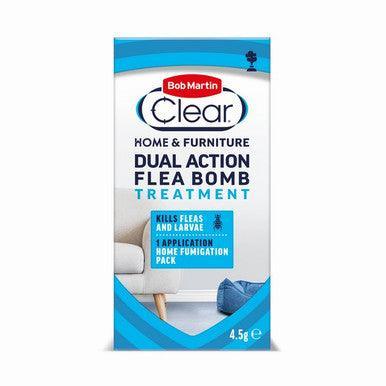 BM Clear Home Flea Bomb 4.5g - North East Pet Shop Bob Martin
