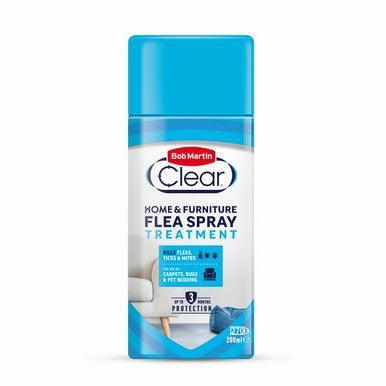 BM Clear Home Flea Spray 200ml - North East Pet Shop Bob Martin