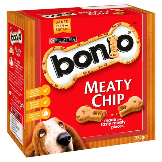 Bonio Meaty Chip 5x375g - North East Pet Shop Bonio