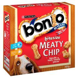 Bonio Meaty Chip Bitesize, 400g - North East Pet Shop Bonio