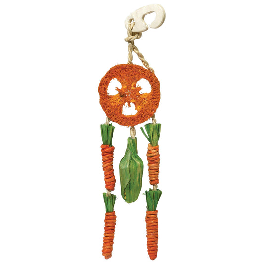 Boredom Break Carrot Dream Catcher x3 - North East Pet Shop Boredom Breaker