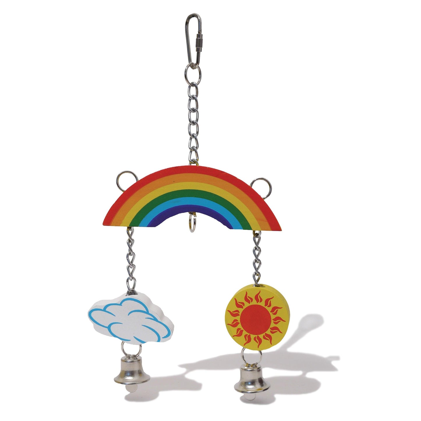 Boredom Break Woodies Rainbow Mobile x3 - North East Pet Shop Boredom Breaker