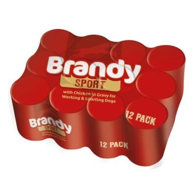 Brandy Sport Chicken 390g x 12 - North East Pet Shop Brandy