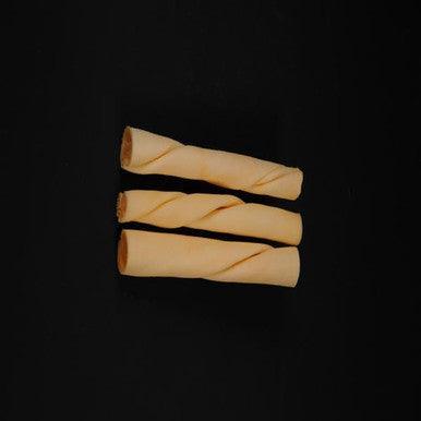 Bravo Premium Smoked Bacon Twisted Stick 18mm x 12.5cm Case of 120 - North East Pet Shop Bravo