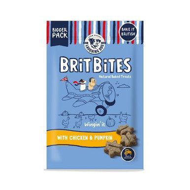 Brit Bites Grain Free Chicken & Pumpkin 175g - North East Pet Shop Brit Bites