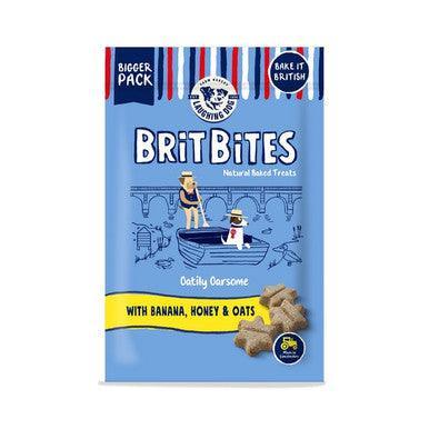 Brit Bites Wheat Free Banana, Honey & Oats 175g - North East Pet Shop Brit Bites