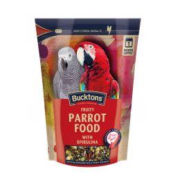 Bucktons Parrot food with Spirulina 1.5kg - North East Pet Shop Bucktons
