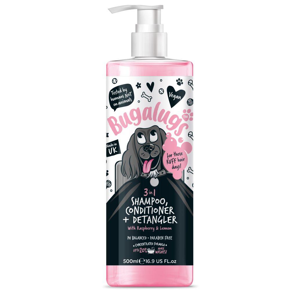 Bugalugs 3 in 1 Shampoo, Conditioner + Detangler - North East Pet Shop Bugalugs