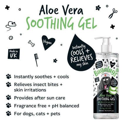 Bugalugs Aloe Vera Gel - North East Pet Shop Bugalugs
