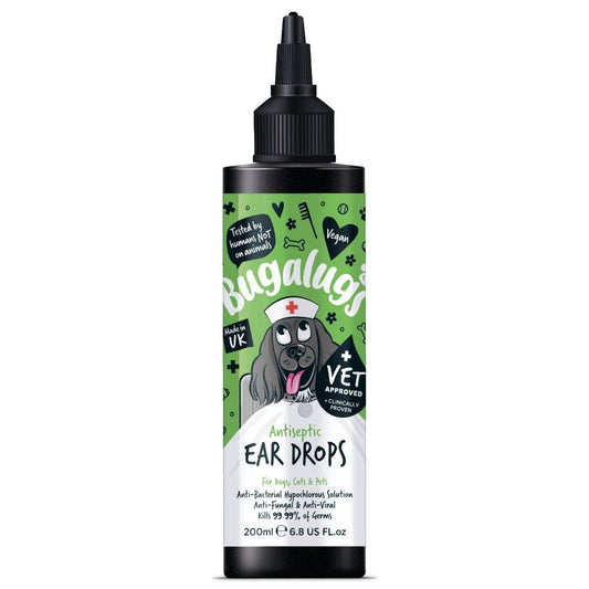 Bugalugs Antiseptic Ear Drops - North East Pet Shop Bugalugs
