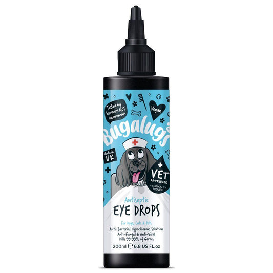 Bugalugs Antiseptic Eye Drops - North East Pet Shop Bugalugs
