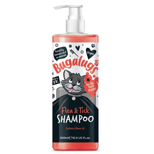 Bugalugs Flea and Tick Cat Shampoo - North East Pet Shop Bugalugs