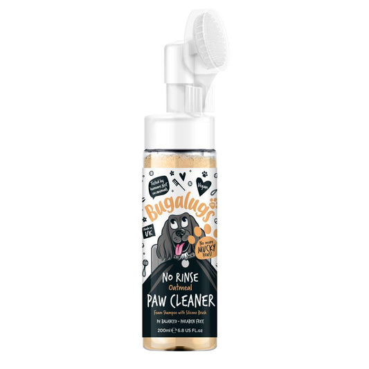 Bugalugs No Rinse Paw Cleaner - Oatmeal - North East Pet Shop Bugalugs