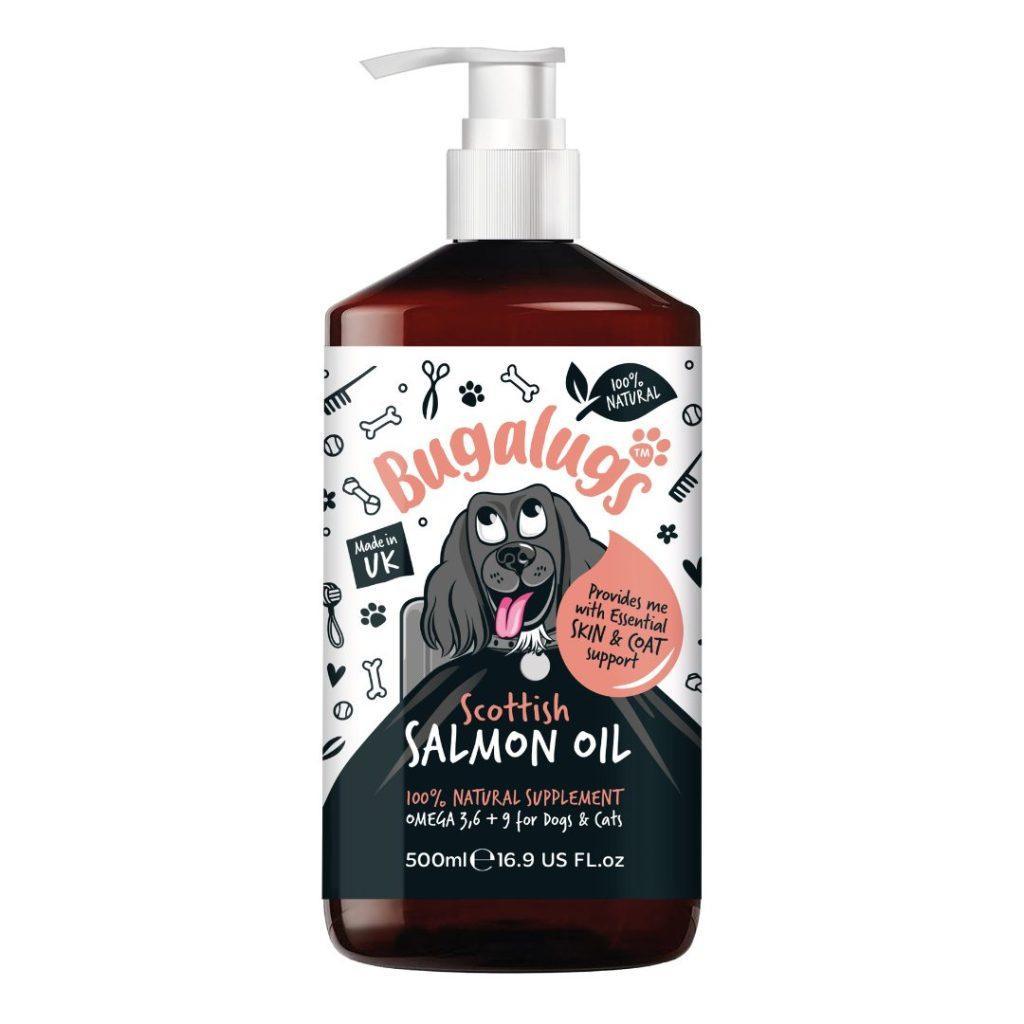 Bugalugs Salmon Oil 500ml - North East Pet Shop Bugalugs