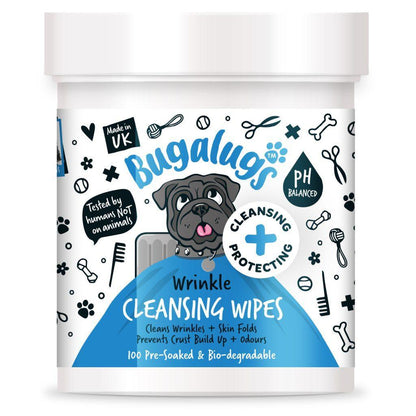 Bugalugs Wrinkle Wipe Pads - North East Pet Shop Bugalugs