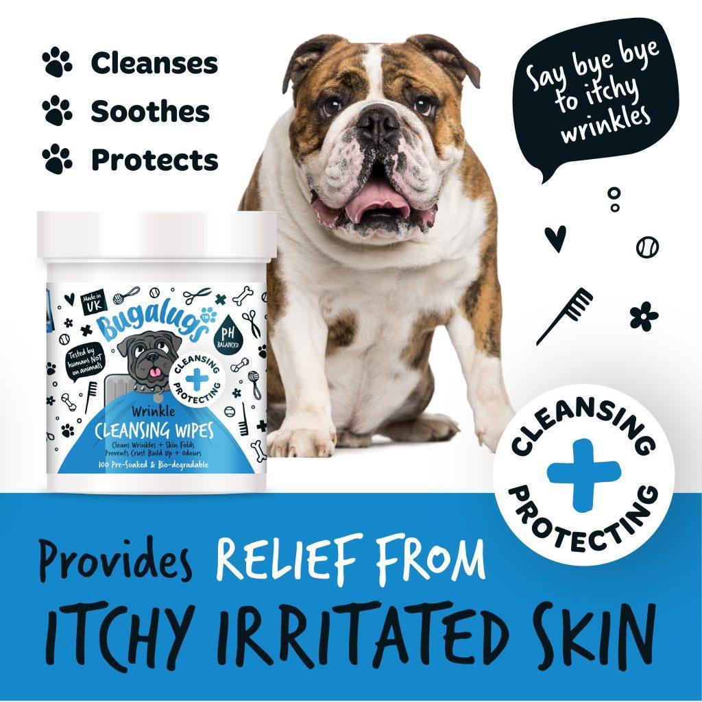 Bugalugs Wrinkle Wipe Pads - North East Pet Shop Bugalugs