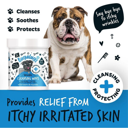 Bugalugs Wrinkle Wipe Pads - North East Pet Shop Bugalugs