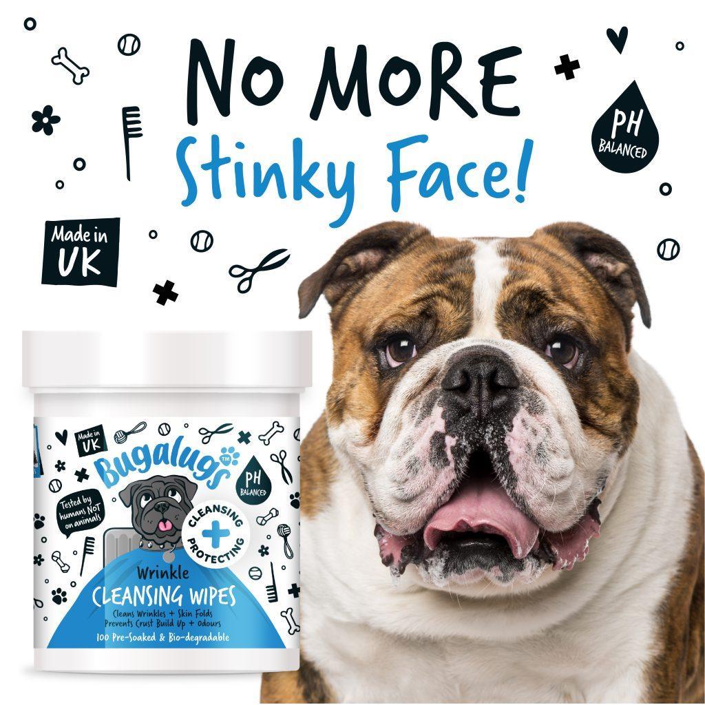 Bugalugs Wrinkle Wipe Pads - North East Pet Shop Bugalugs