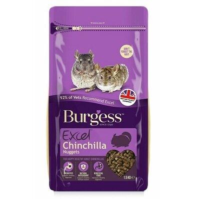 Burgess Excel Chinchilla Nuggets 1.5kg - North East Pet Shop Burgess