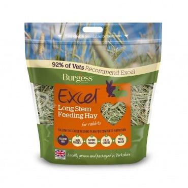 Burgess Excel Long Stem Feeding Hay - North East Pet Shop Burgess