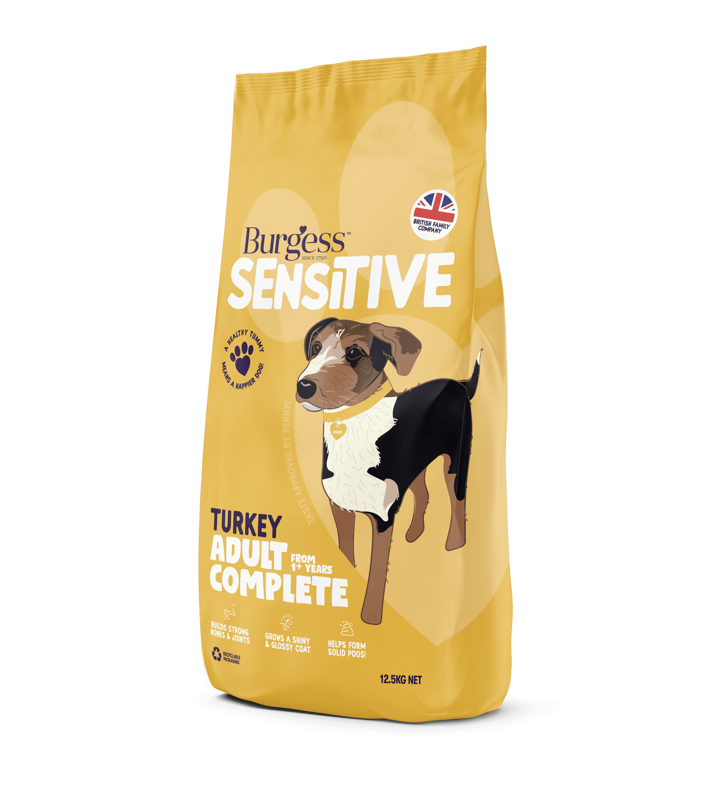 Burgess Sensitive Dog Turkey & Rice - North East Pet Shop Burgess