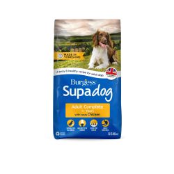 Burgess Supadog Adult Complete Chicken 12.5KG - North East Pet Shop Burgess