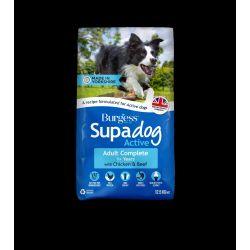 Burgess Supadog Adult Complete Dog Active - North East Pet Shop Burgess