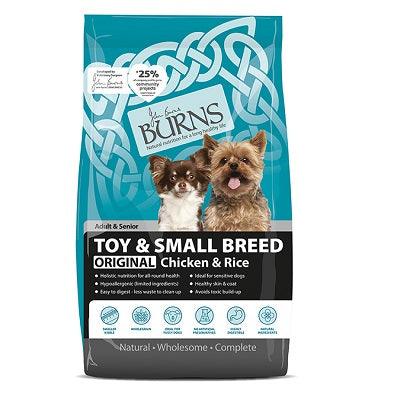 Burns Adult Small & Toy Breed - North East Pet Shop Burns