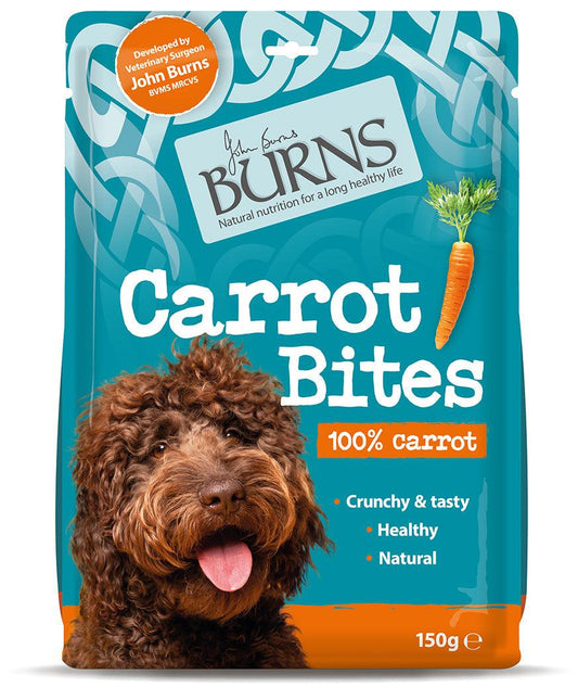 Burns Carrot Bites 10x150g - North East Pet Shop Burns