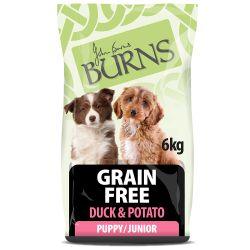 Burns Grain Free Puppy Duck & Potato, 6kg - North East Pet Shop Burns