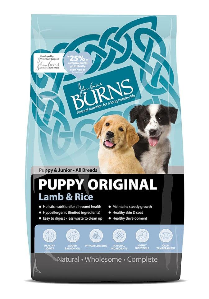 Burns Puppy Original Lamb - North East Pet Shop Burns