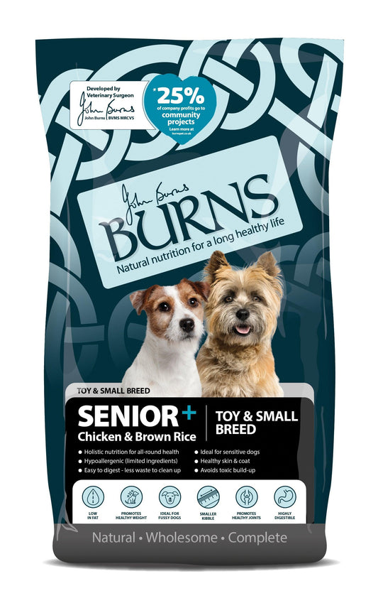 Burns Senior Small & Toy Breed - North East Pet Shop Burns
