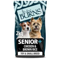 Burns Senior+ Toy & Small Breed - Chicken & Brown Rice - North East Pet Shop Burns