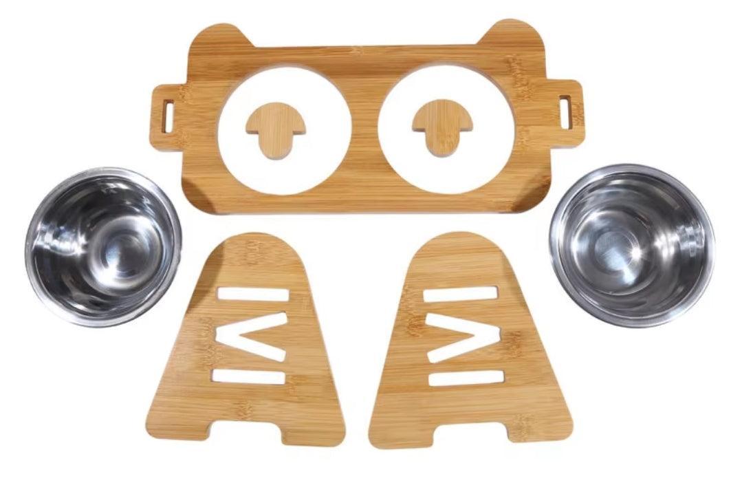 Burnwood Adjustable Dog Bowl & Stand - North East Pet Shop Dog Shack UK