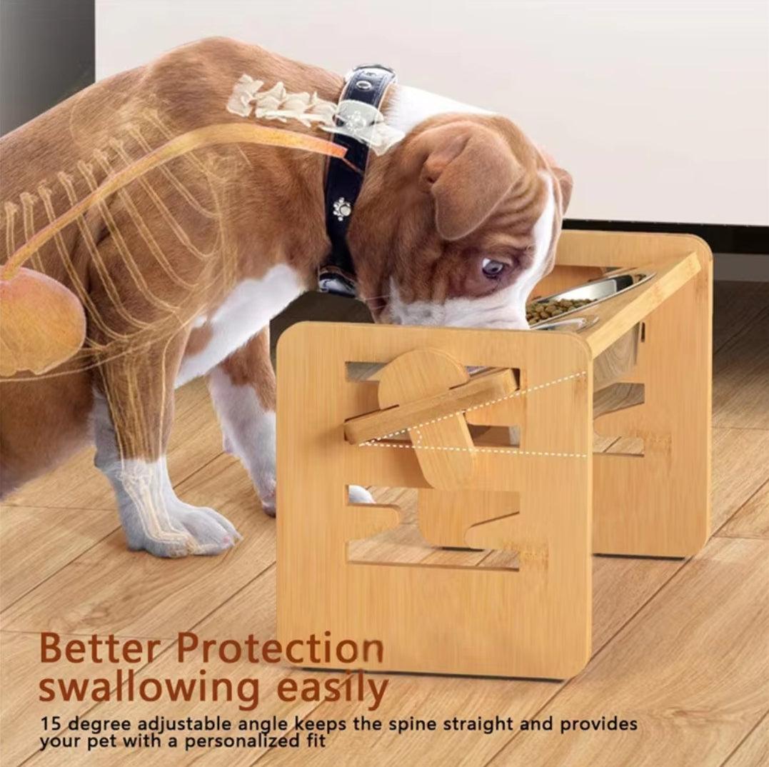 Burnwood Adjustable Dog Bowl & Stand - North East Pet Shop Dog Shack UK