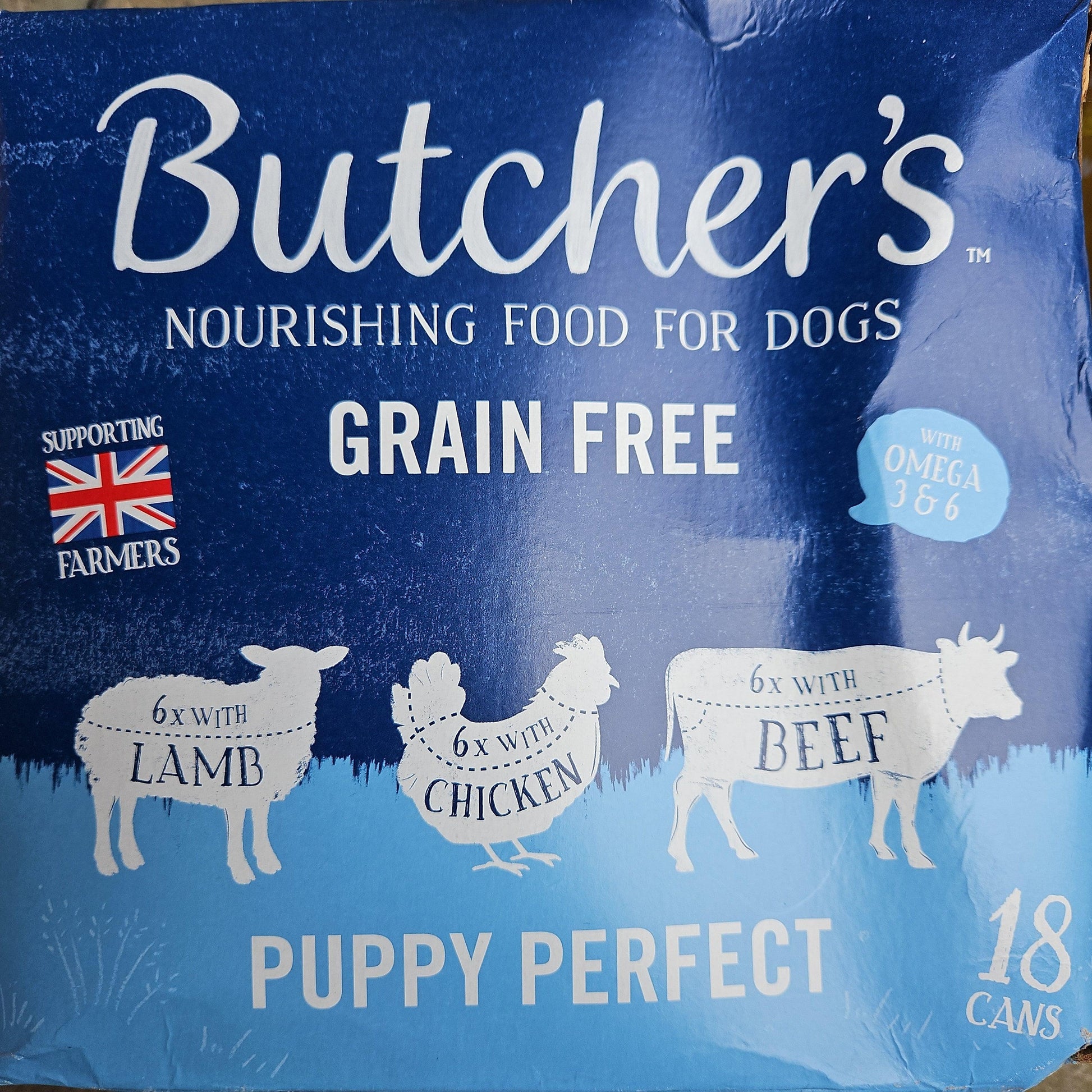 Butchers Puppy Perfect 18 x 400g cans - North East Pet Shop Butchers