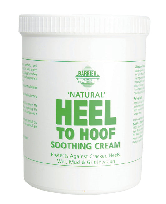 Barrier Heel to Hoof Soothing Cream 1L