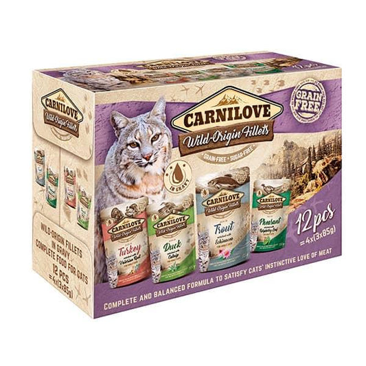 Carnilove Cat Wet Pouch Multipack - North East Pet Shop Carnilove