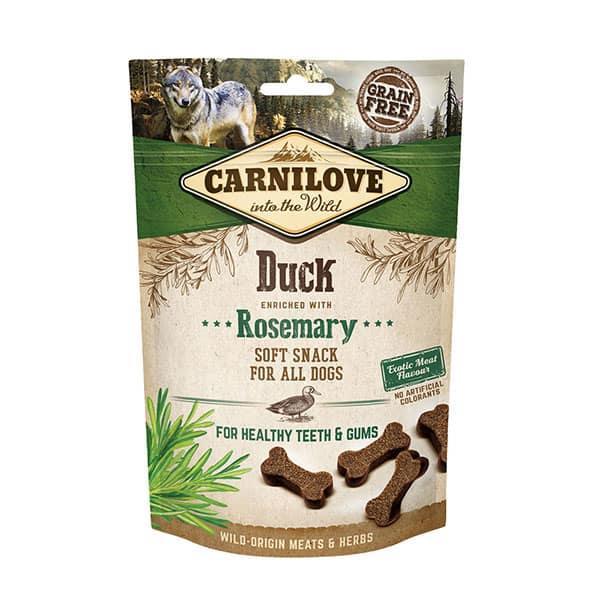 Carnilove Duck enriched with Rosemary Soft Dog Treats - North East Pet Shop Carnilove