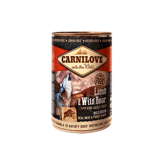 CARNILOVE Lamb & Wild Boar (Wet Food) - North East Pet Shop Carnilove