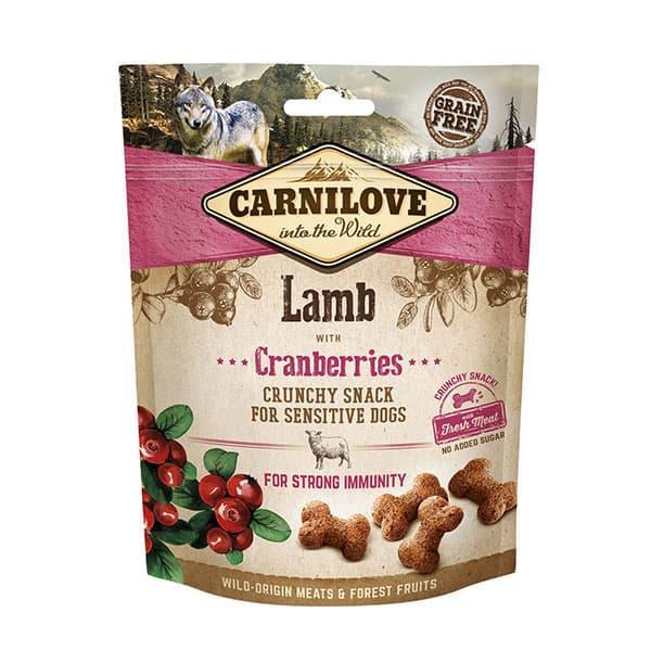 Carnilove Lamb with Cranberries Crunchy Dog Treats - North East Pet Shop Carnilove