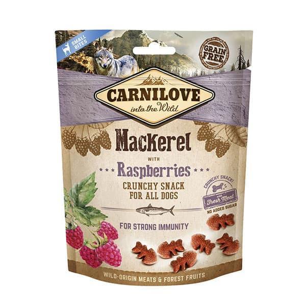 Carnilove Mackerel with Raspberries Crunchy Dog Treats - North East Pet Shop Carnilove