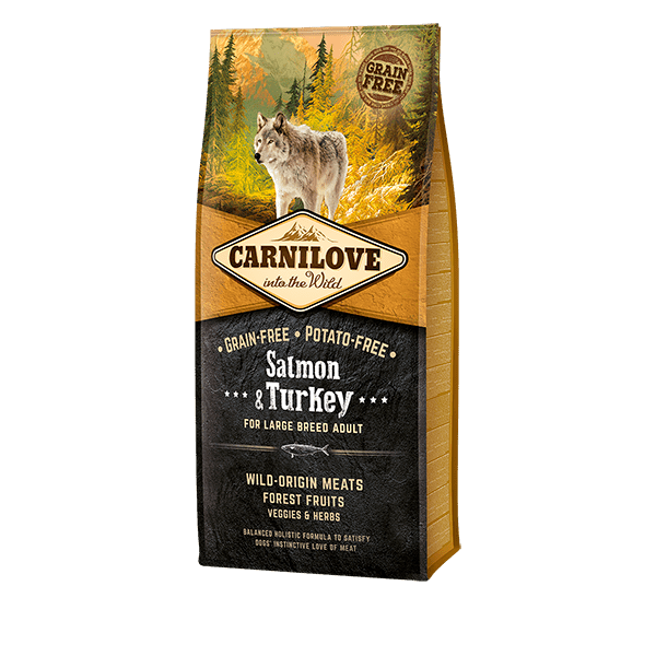 Carnilove Salmon & Turkey (Large Breed Adult)
 Dry Dog Food - North East Pet Shop Carnilove