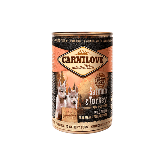 CARNILOVE Salmon & Turkey Puppy (Wet Food) - North East Pet Shop Carnilove