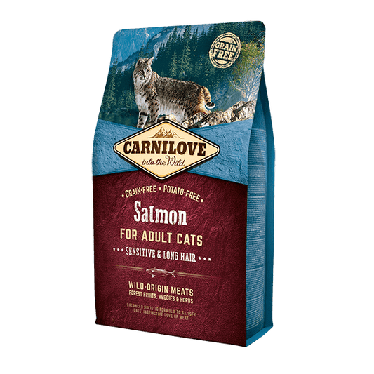 Carnilove Salmon Dry Cat Food - North East Pet Shop Carnilove