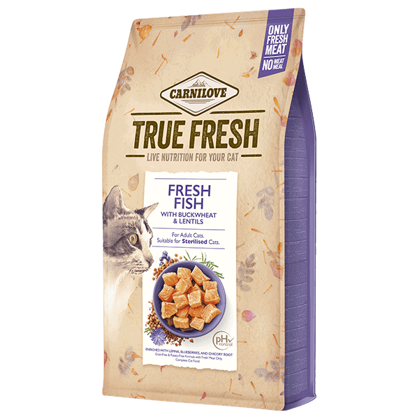 Carnilove True Fresh Cat Fish Dry Cat Food 1.8kg - North East Pet Shop Carnilove